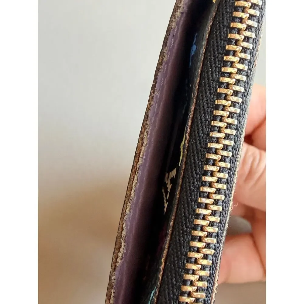 Louis Vuitton Key Pouch Monogram Multicolor Black 45623